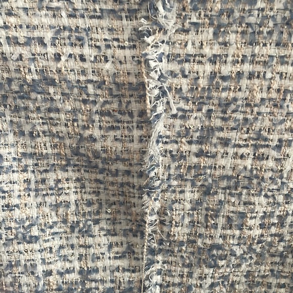 Aqua tweed blazer size small - Picture 3 of 4